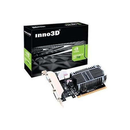 Inno3D GeForce GT 710 LP - Powerful Low Profile Graphics Card for Superior Performance | Model: 0835168021686